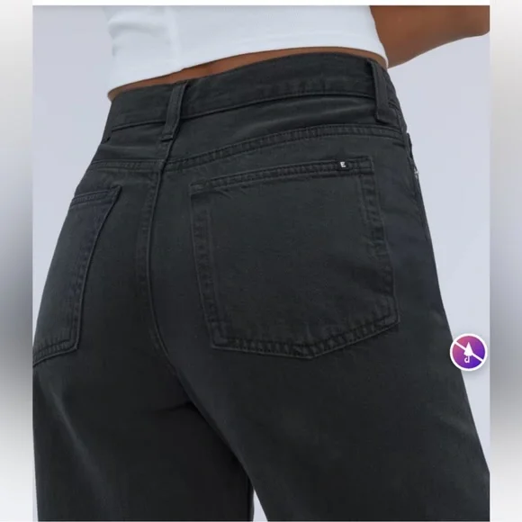 Everlane the baggy jean low rise low stretch 23 regular - Picture 5 of 15